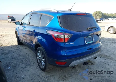 2017 Ford Escape Titanium from USA, damaged, VIN 1FMCU0JD2HUA91999
